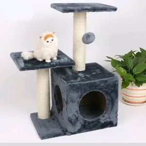rumah kucing panjatan kucing kitten adult cat tree house scratcher