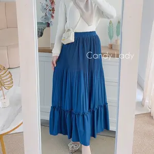 Rok Hyget Ruffle / Rok Polos Wanita