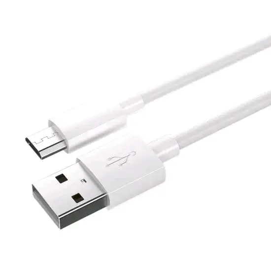 Kabel Data Micro USB 3.A Fast Charging Warna Putih Panjang 1 meter Cable 2