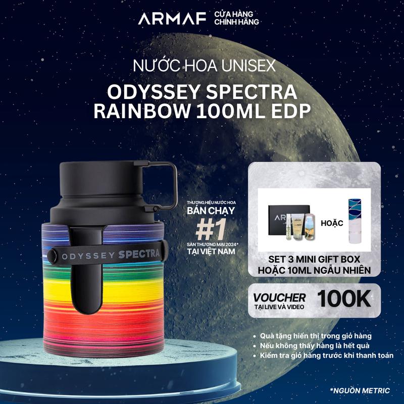  HuynhDangThong x Armaf  Nước hoa unisex Armaf ODYSSEY SPECTRA RAINBOW EDITION EDP 100ml 