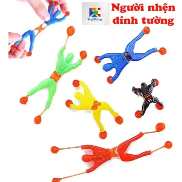 Đồ Chơi Người Nhện Leo Tường Vui Nhộn Độc đáo Nhiều Màu Sắc Bắt Mắt Cho Bé Yêu