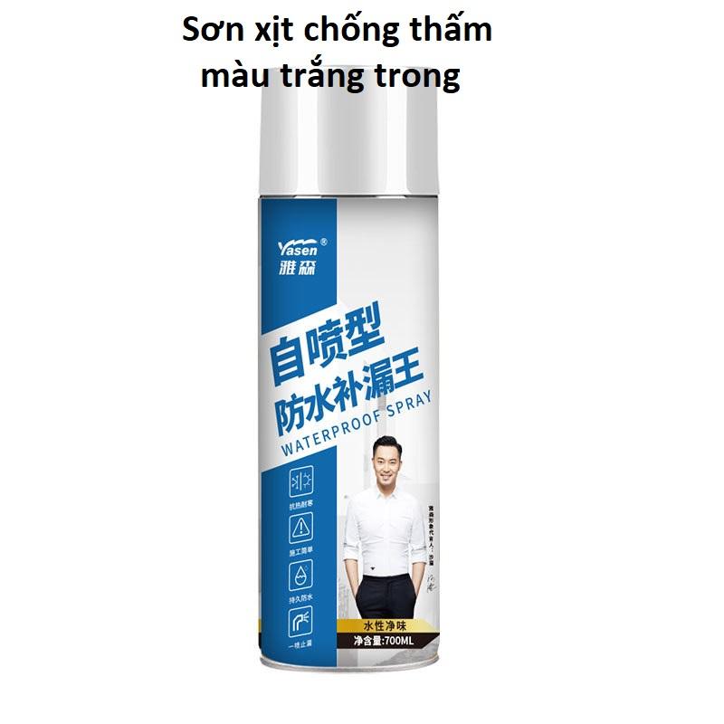   CHAI TO  Bình xịt chống thấm tường trần nhà mái tôn chống dột nước chai xịt chống thấm công nghệ nano nhập khẩu 