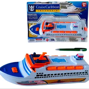 mainan anak anak kapal bisa jalan di air