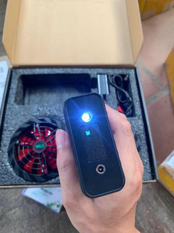 [MLS] Bô Phụ Kiện Áo Điều Hòa Nhật Bản Chính Hãng [PIN + QUẠT + DÂY KN], Pin 94.000mAh - Quạt 24V (9 cánh), Dùng 12-18 Tiếng - Bảo Hành 12 Tháng 7