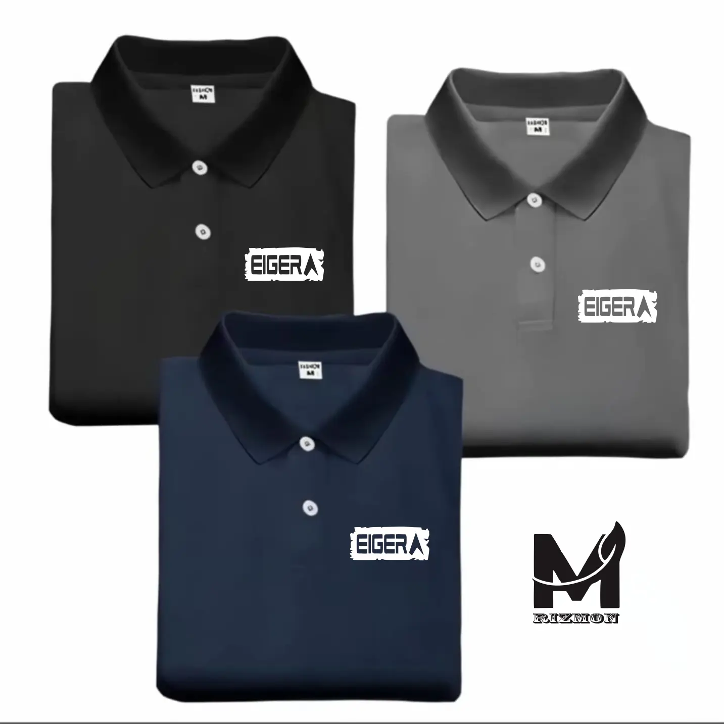 Beli 1 Dapat 3 Pcs ( PROMO COD ) Kaos Keren Polo I ger I Sp I III White Pria Distro -Shirt Distro I Polo Dewasa Premium