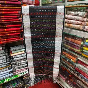 Ulos Toba Hande-hande Tarutung Hitam Sisi Putih