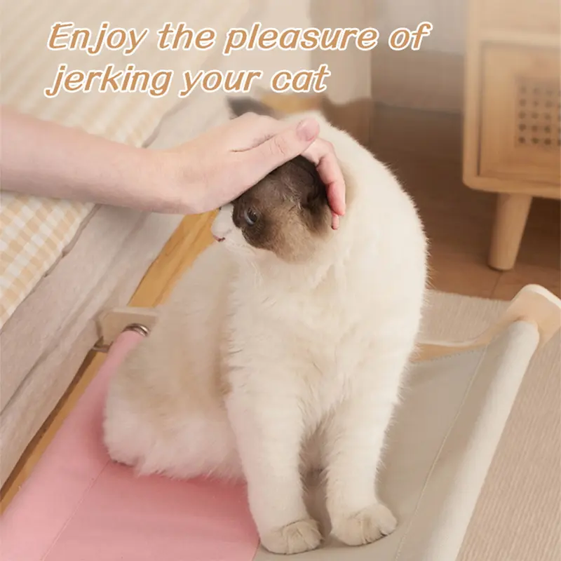 Tempat tidur kucing gantung,tempat tidur gantung,anjing kucing,tempat tidur kucing kayu solid 3