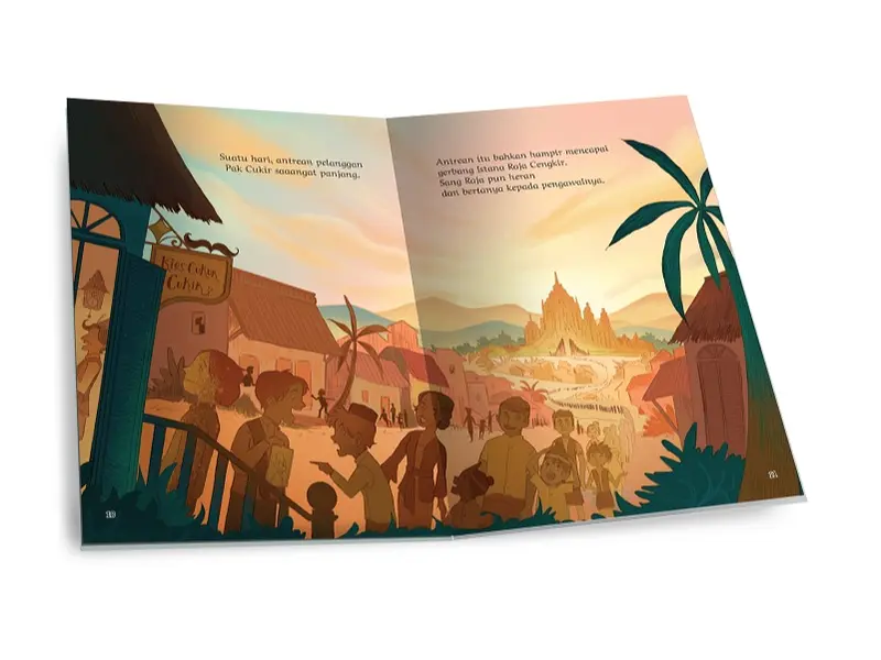 DAR! Mizan – Pak Cukir Salah Cukur| Buku Cerita Anak| Cerita Lucu tentang Cukur Rambut