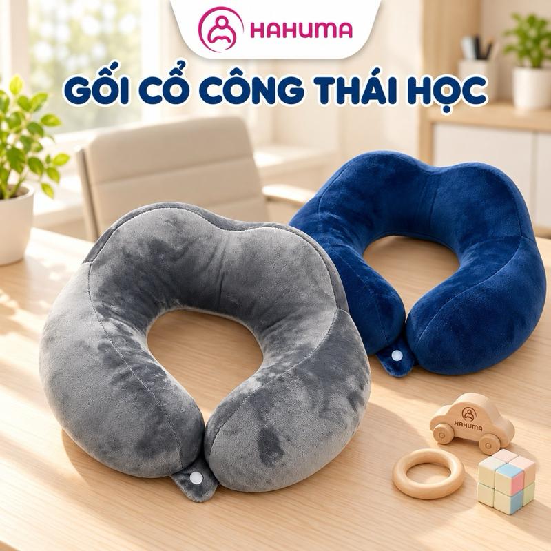 Gối Chữ U Kê Cổ Êm Mềm – Đi Máy Bay, Ô Tô, Giảm Mỏi Cổ Hiệu Quả