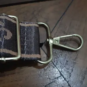 Tali Tas Wanita Poliester Tebal Import Model Terbaru Pengganti Tali Rusak Panjang 120 cm Lebar 4 cm AAC  GOLD terlaris