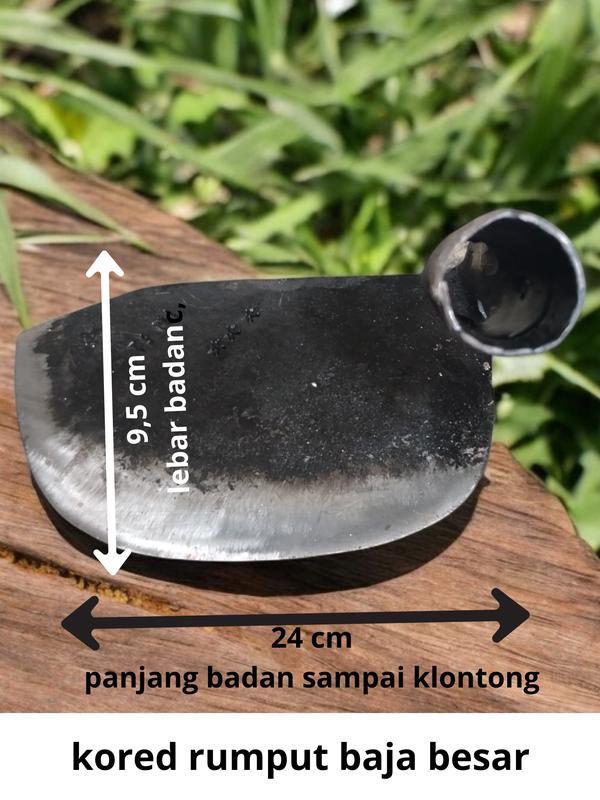 Kored rumput baja per ukuran Bulat jumbo alat ptong rumput gulma pacul mini kored rumput koret rumput pembersih cangkul kebun kecil koret rumput 4