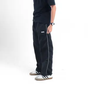 LOOSE STRIPED PANTS/ CELANA PANJANG PARASUT STRIPED