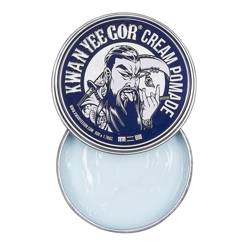 Kwan Yee Gor"new hair cream" creamy hair wax cream lasts for a long time, and it is refreshing, dull, and the hair wax and mud are quickly invisible.