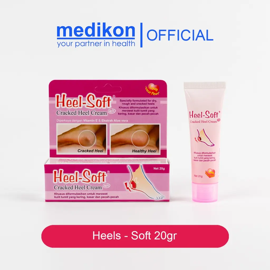 Medikon Heel-Soft Cracked Heel Cream 20gr