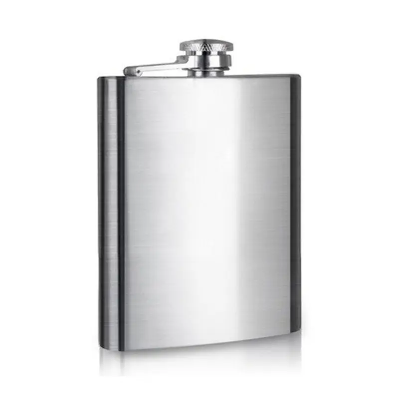 Bình Đeo Hông Bằng Thép Không Gỉ Di Động, 7Oz, Flagon, Rượu Whiskey, Rượu Vang, Nồi, Chai, Quà Tặng 0