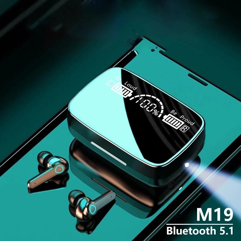 Tai nghe Bluetooth không dây đa chức năng M19, mã nóng mới cho mọi mẫu 4