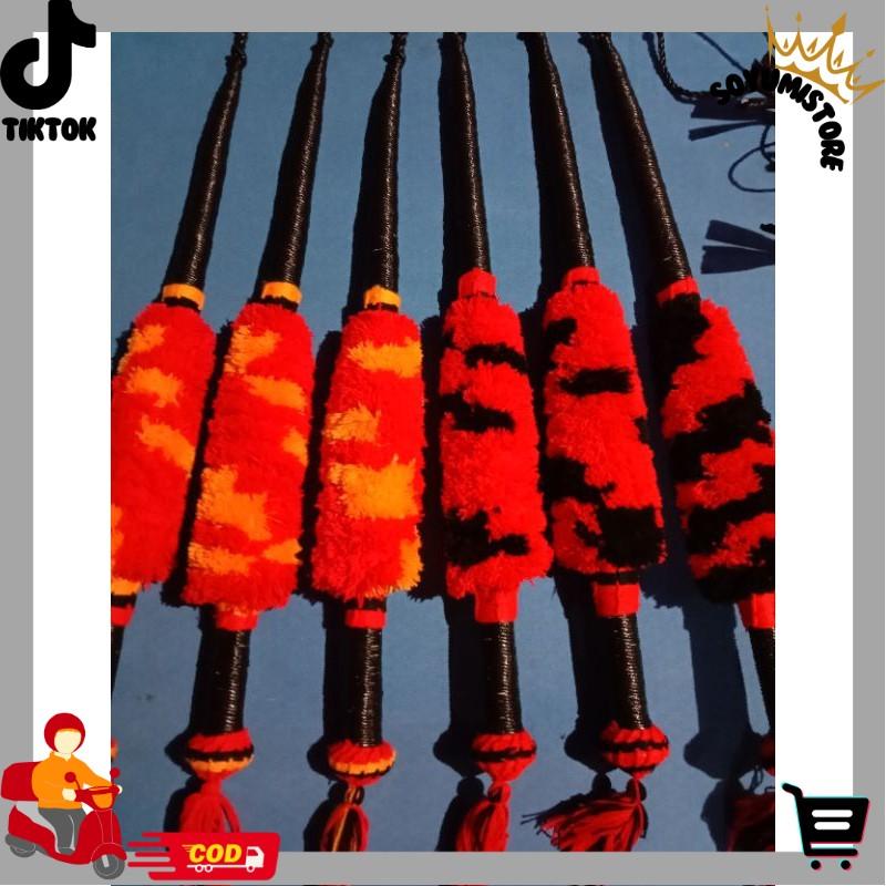 Pecut bopo murah 2 meter, pecut pawang, pecut gambuh, pecut kepang, jaranan, cemeti,pecut murah jaranan/barongan/bantengan/celeng/pecot/pecut budaya jawa SYS 0