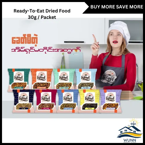Ready-To-Eat Dried Food - Myanmar Food