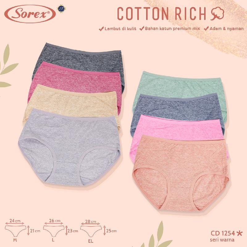 3PCS,6PCS SOREX CD KATUN HALUS 1254 0