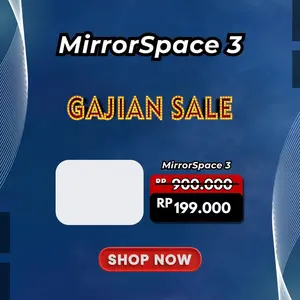 MirrorSpace 3 Wireless Charging Case TWS Bluetooth