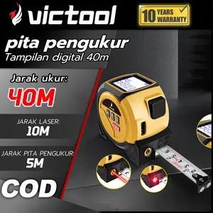 Meteran 40 meter anti karat Pita Pengukur Meteran Meter Meteran Digital Laser/Meteran Baja Anti Karat/Meteran Anti Karat Laser Distance Meteran Laser Canggih dan Pita Meteran Konvesional