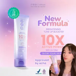 MOOI Tone Up Booster - Rahasia Kulit Cerah Instan 10X Lebih Cerah dengan Glutathione, Niacinamide, Licorice Extract, dan Vitamin E