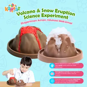 Mainan Anak Volcano Eruption / Erupsi Gunung Science Experiment Edukasi