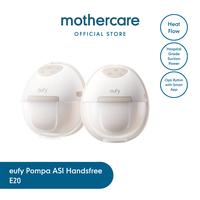 Gambar eufy Wearable Breast Pump E20 - Pompa ASI Pintar Elektrik Handsfree dengan Terapi Hangat HeatFlow dan tas charger/ Handsfree Breast Pump Heating Function with charging case/Wireless Smart Breast Pump dari Mothercare Indonesia Kota Administrasi Jakarta Utara 1 Tokopedia