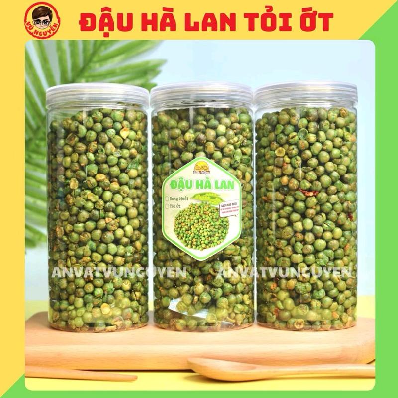 400gr đậu hà lan tỏi ớt ăn liền giá hời