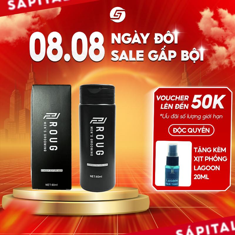 Bột tạo phồng tóc Roug | Roug Men's Grooming - Tạo phồng nhanh chóng, kiểm soát dầu thừa