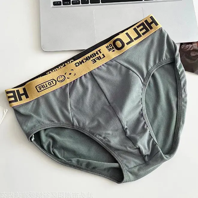 PEACHIE | CD1370 CD Motif Daleman Pria Celana Dalam Model Segitiga Cowok Lelaki Underweae Murah Dewasa Boxer Hitam Katun Nyaman Remaja Karet 1