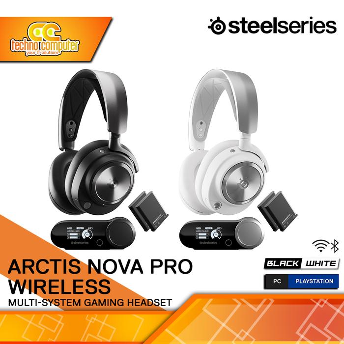 Gambar HEADSET GAMING STEELSERIES ARCTIS NOVA Pro Wireless - Gaming Headset dari Techno Computer Bali Kota Denpasar Tokopedia