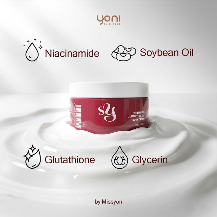 Promo YONI SKIN CARE - WHITENING ULTIMATE EXTRA BODY CREAM 250gr