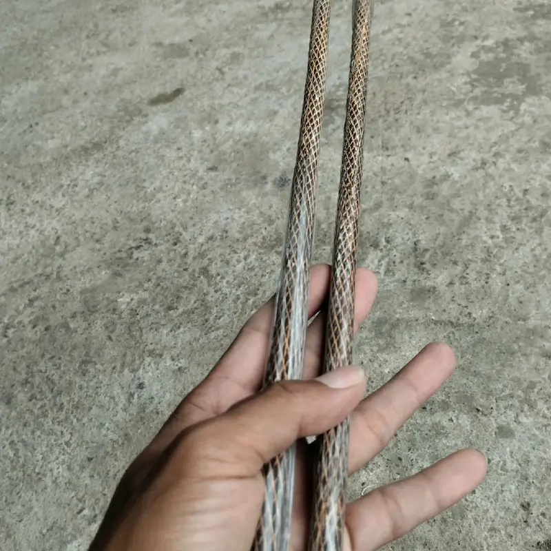 tangkringan kayu sisik bakar panjang 42cm untuk sangkar kotak 0
