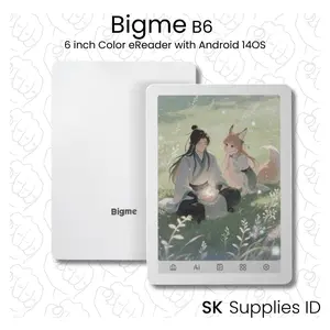 Bigme B6 Color 6 Inch Ebook reader E Ink ePaper Kaleido 3 Android Sejenis Kindle Boox Meebook