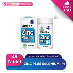 Zinc Plus Selenium IPI Botol 45 Tablet