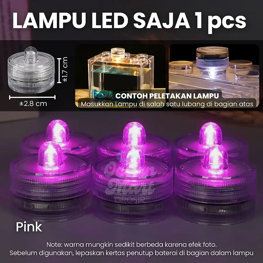 Lampu Pink