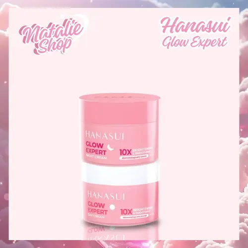[NS] HANASUI Glow Expert Day Cream & Night Cream
