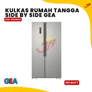 Kulkas Rumah Tangga GEA Type G2D-563 - INOX