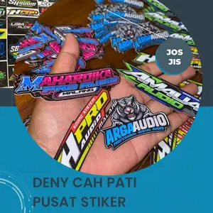Stiker sound Horeg Arga Audio-Mahardika pro-Hpro Audio