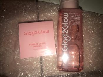 Product Review of 【Hot】Glad2Glow Perfect cover cushion dengan kandungan skincare mencegah kekusaman dan kulit kering sepanjang hari G2G Concealer Foundation Wajah Extract Mencerahkan Lasting Compact from p** 2