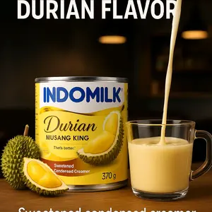 PROMO TERBATAS!!!!! 1 PCS SUSU KENTAL MANIS INDOMILK RASA DURIAN MUSANG KING KALENG 370 GRAM Kentang Selai Etawa Etawa Food Food Food Resto Resto Resto Maryam Mama Rolled Baking Ireng Kambing Minuman Harum