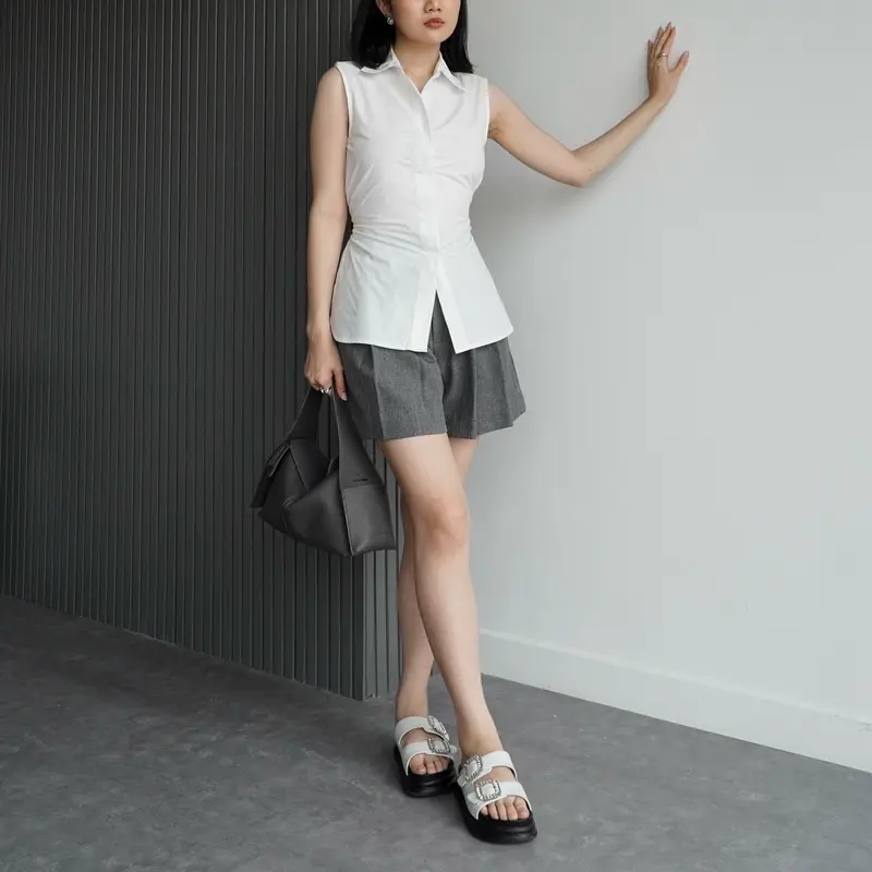 YEONA - MAVEN TOP | Sleeveless Shirt 4