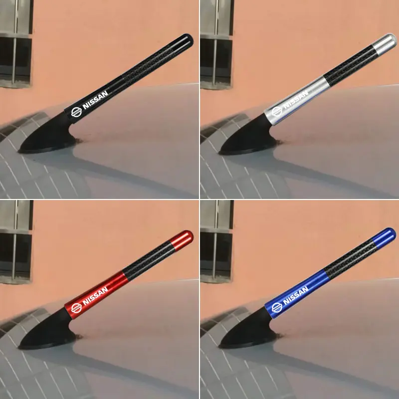 12cm Carbon Fiber Car Radio Antenna For Nissan Nismo X-trail Qashqai Tiida Teana Juke Accessories Car Styling