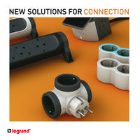 Gambar Legrand Revolution Steker T - 3 Socket 2P+E - LG-694520 dari Legrand Indonesia Kota Administrasi Jakarta Utara 4 Tokopedia