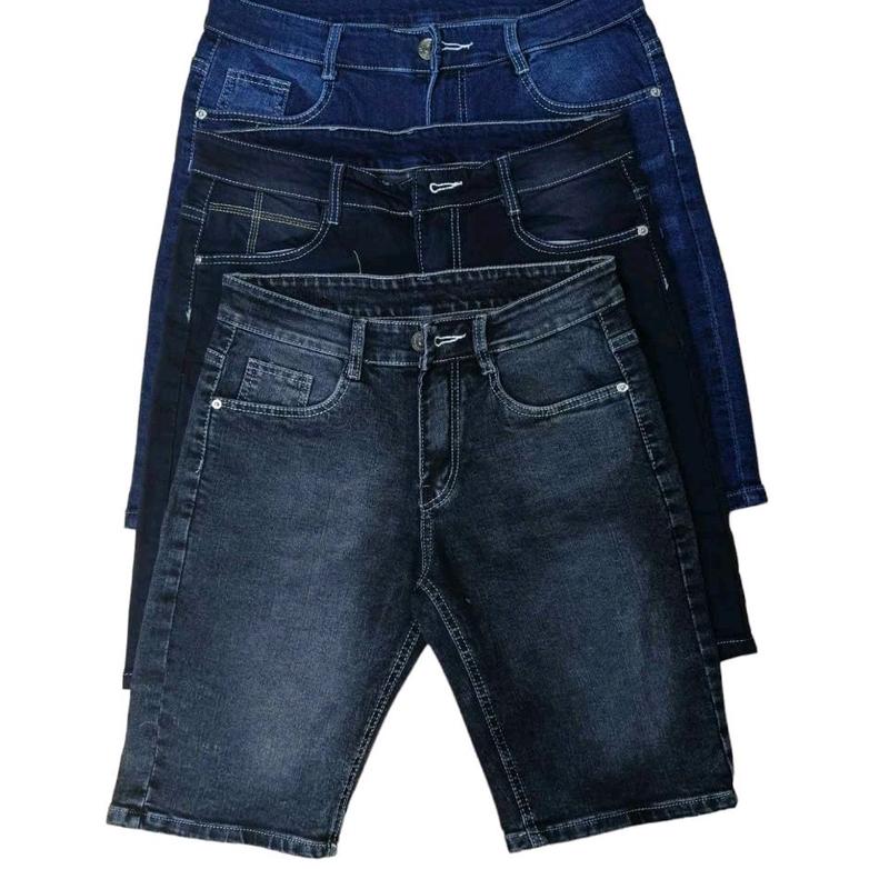 Combo 3 quần short jean nam co giãn 332K