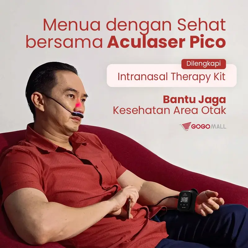 (PROMO LIVE) ACULASER PICO - Alat Terapi Stroke Diabetes Hipertensi Kolesterol Tinggi Teknologi Low-Level-Laser 3
