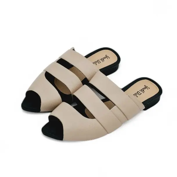Sandal Wanita Sandal Wanita  Sendal Selop Mule's Sendal Selop Fashion Wanita Bahan Karet Jelly PCU Elastis Ringan dan Anti Slip