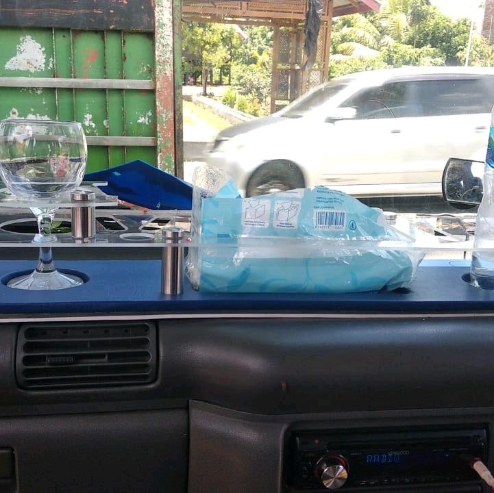 MINI BAR DASBOARD MOBIL CARRY FUTURA, L 300, ELF, PICK UP. uk. 66*15cm 8