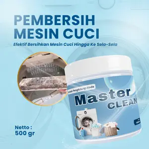 Pembersih Mesin Cuci Master Clean - Mesin Cuci Terhindar Dari Bau & Seperti Baru lagi - BISA COD